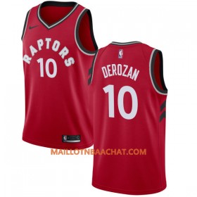 Maillot NBA Toronto Raptors DeMar DeRozan 10 Nike 2017-18 Rouge Swingman - Homme